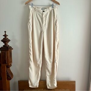 Everlane Cream Butter Soft Trousers